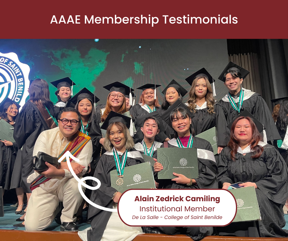 Membership Testimonial | Alain Zedrick Camiling, International Member