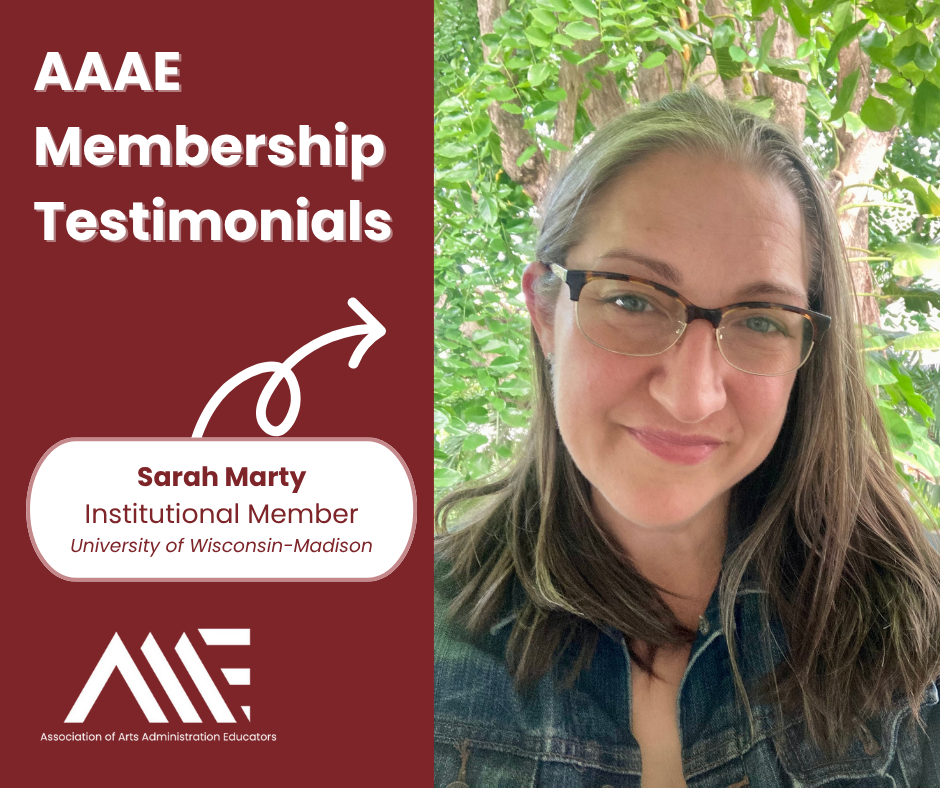 Membership Testimonial | Sarah Marty, Institutional Member
