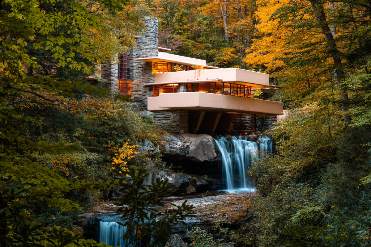 falling water